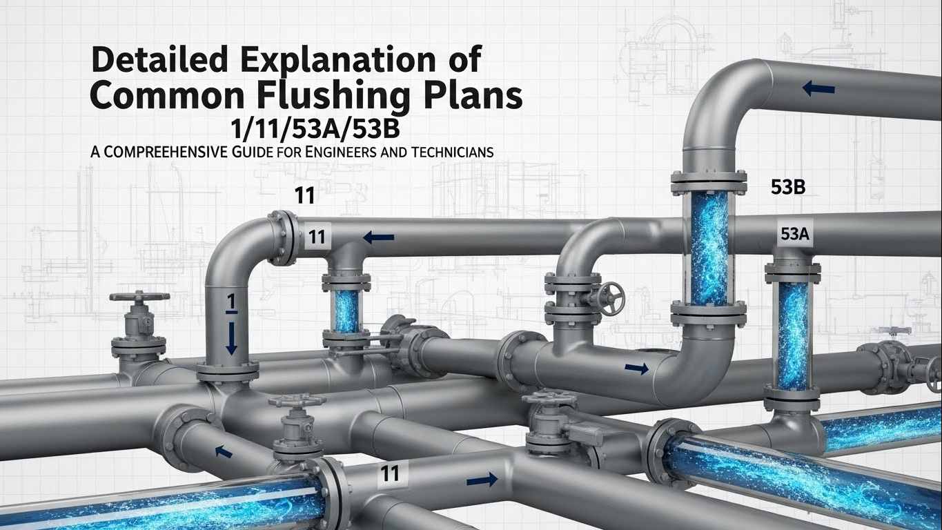 సాధారణ ఫ్లషింగ్ ప్లాన్‌ల వివరణాత్మక వివరణ 1/11/53A/53B